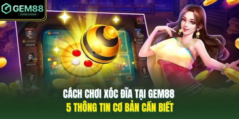 Cách Chơi Xóc Đĩa Tại GEM88 - 5 Thông Tin Cơ Bản Cần Biết