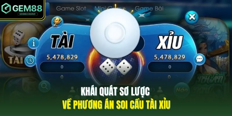 Cách Soi Cầu Tài Xỉu GEM88 - 6 Dạng Phân Tích Phổ Biến 2 Khái quát sơ lược về phương án soi cầu tài xỉu