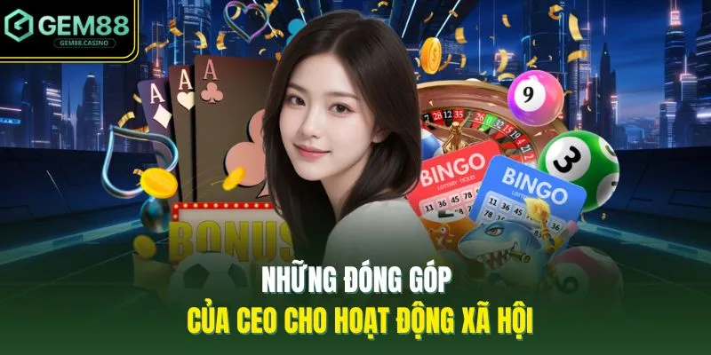 Những đóng góp của CEO cho hoạt động xã hội